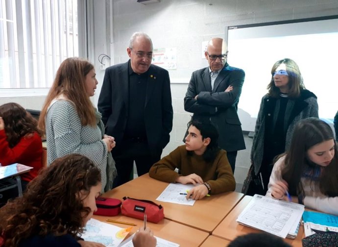 El conseller de Educación Josep Bargalló