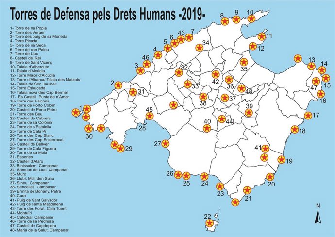 Torres de Defensa por los Derechos Humanos 2019