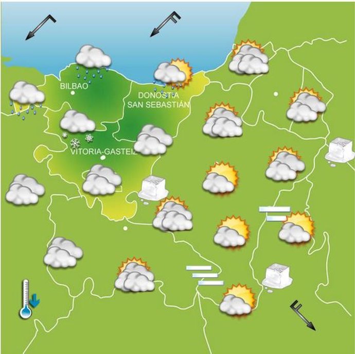 Previsiones para el 10 de enero