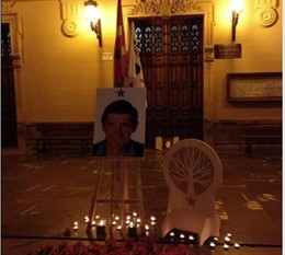 Homenaje al preso de ETA fallecido Juan Mari Maizkurrena