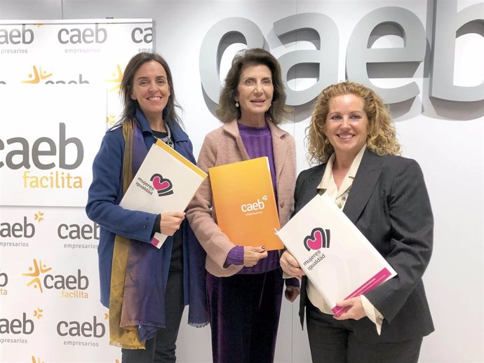 Presentación del acuerdo entre CAEB y Mujeres en Igualdad