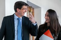 Marín desvincula a Vox del acuerdo PP-Cs para el Gobierno andaluz, que "con toda probabilidad" tendrá once consejerías