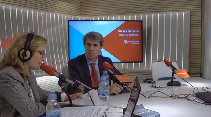 El presidente de Madrid Ángel Garrido en Onda Madrid