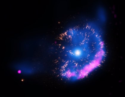 Primera evidencia de restos gigantescos de explosiones de estrellas