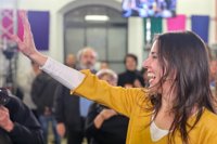 Irene Montero arranca la precampaña en su regreso y llama a las mujeres a "llenar las urnas" frente a los "odiadores"