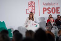 Díaz: "Con la fuerza del millón que apoyó a PSOE seguiremos defendiendo derechos de todos"