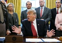 La Casa Blanca recomienda a Trump vetar cuatro leyes demócratas para forzar el acuerdo sobre la frontera