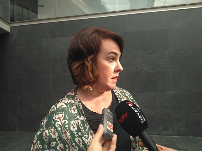 La presidenta del Parlamento de Navarra, Ainhoa Aznárez