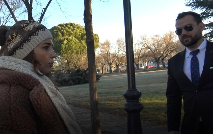 Paula echevarría y su cómo al ver dos cabify