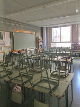 Imatge d'una aula