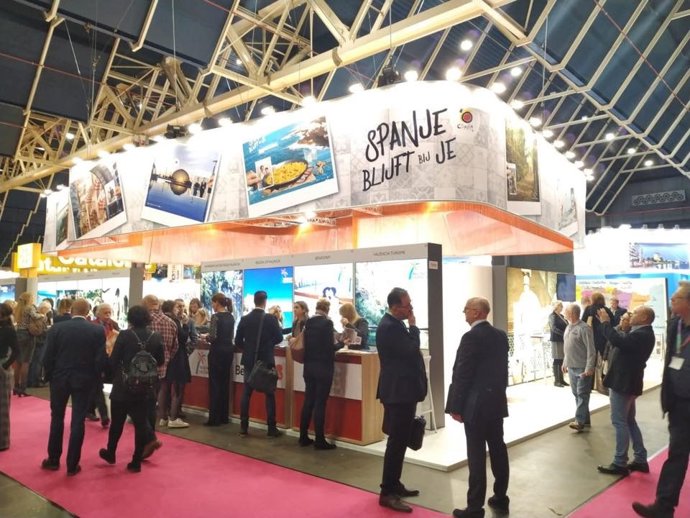 Estand de las Ciudades Patrimonio de la Humanidad en Utrecht