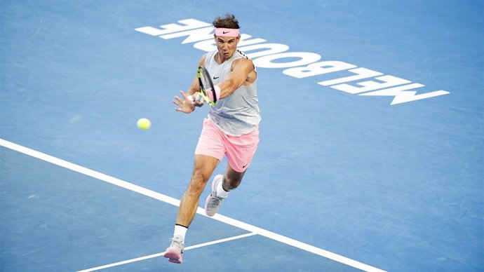 Rafa Nadal en l'Australian Open 2018