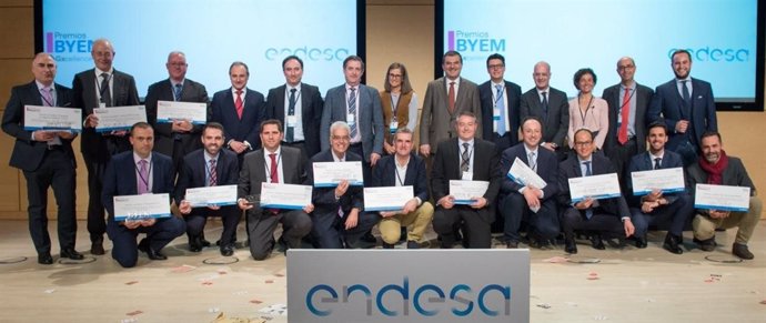 Empleats d'Endesa de Balears, guardonats amb els Premis BYEM de millora