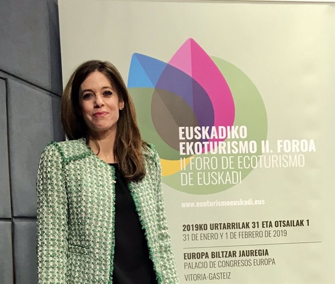 La directora de Turismo del Gobierno Vasco, Maider Etxebarria