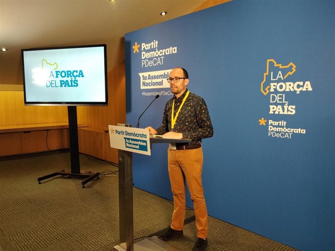 David Font (PDeCAT) en una imagen de archivo