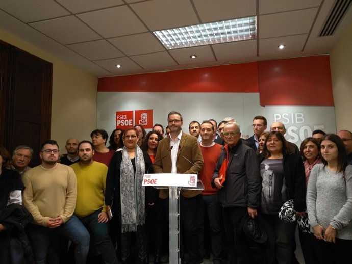 José Hila presenta su precandidatura a la alcaldía de Palma