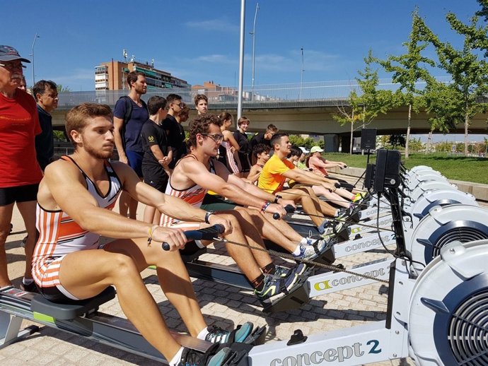 Escuela de Remo en Madrid Río
