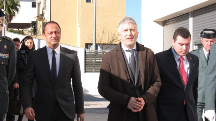 Fernando Grande-Marlaska con Alfonso Rodríguez Gómez de Celis