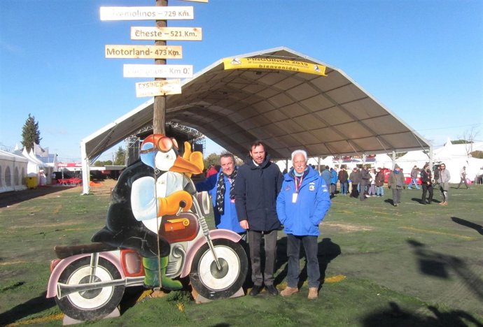 Visita del alcalde con la organización a Pingüinos 2019 10-01-2019