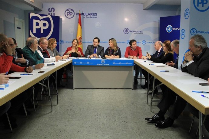 Núñez preside el Comité de Dirección del PP de Guadalajara