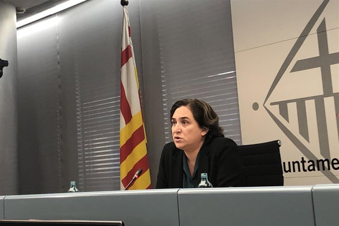 La alcaldesa de Barcelona, Ada Colau