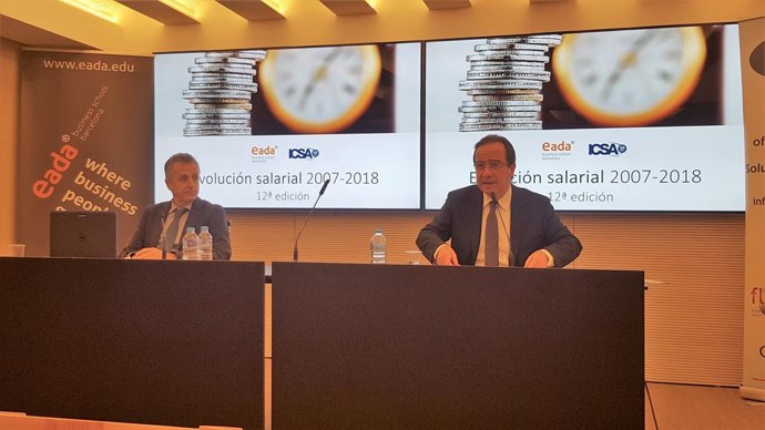 Jordi Costa (Eada) y Ernest Poveda (Icsa Grupo)