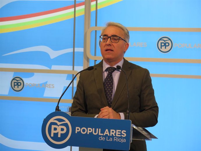 El portavoz del PP Jesús Ángel Garrido
