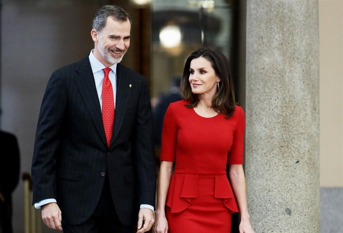 El Rey Felipe y la Reina Letizia