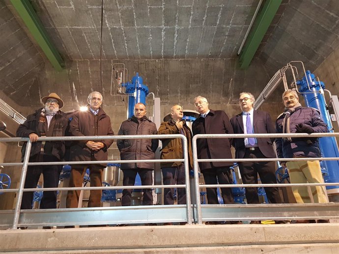 Obra de modernización de regadío de Albalate de Cinca