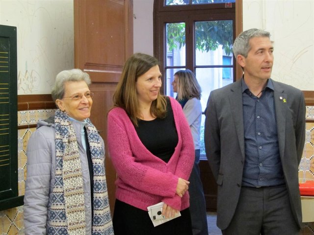 Maria Teresa Brull, Laia Ortiz y Josep Gonzàlez-Cambray