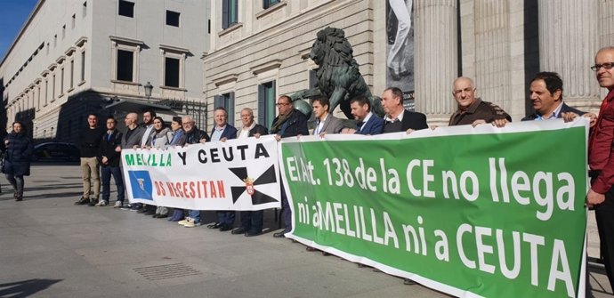 Compromís, Coalición por Melilla y Caballas ante el Congreso