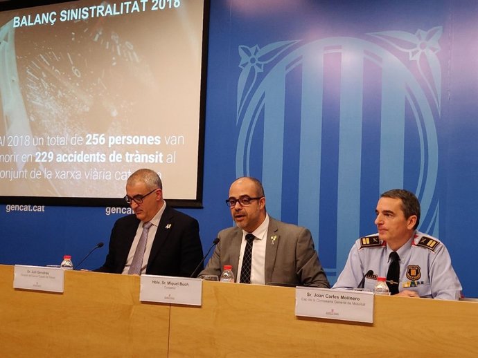 Juli Gendrau, Miquel Buch y Joan Carles Molinero