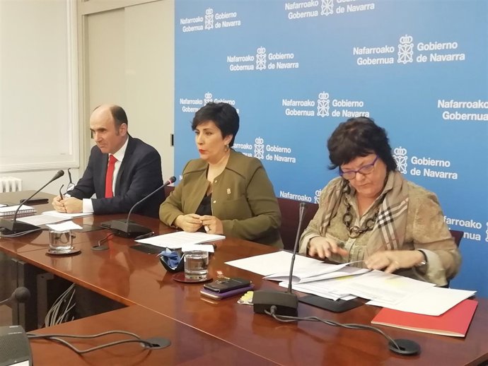 Manu Ayerdi, María Solana y María José Beaumont.