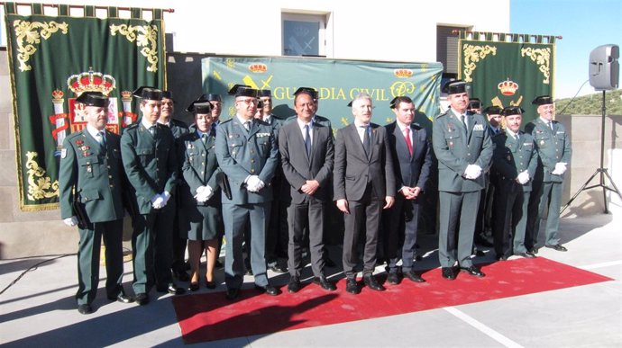 Fernando Grande-Marlaska inaugura el cuartel de Priego de Córdoba