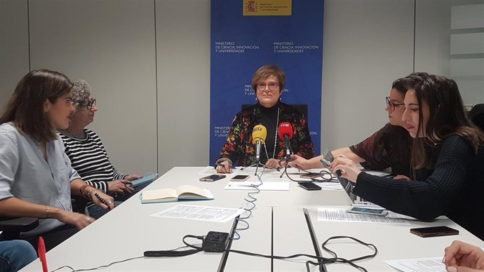 La secretaria de Estado, Ángeles Heras