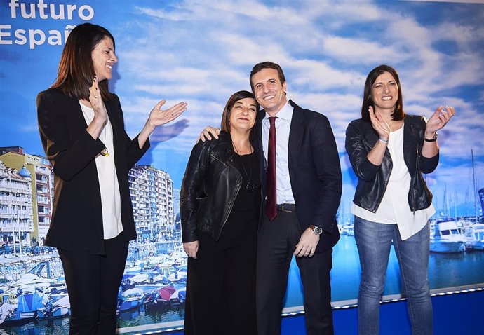 Presentación de los candidatas del PP en Cantabria