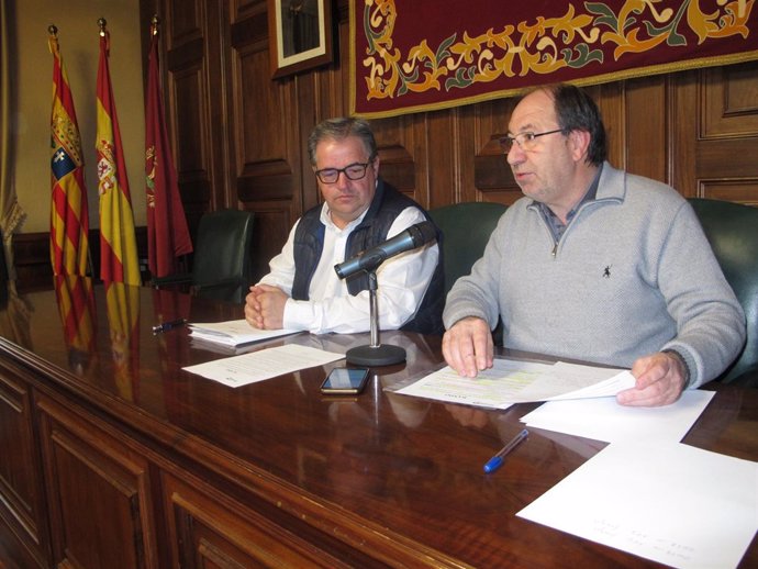 Los concejales de Seguridad Ciudadana y Medio Ambiente de Teruel