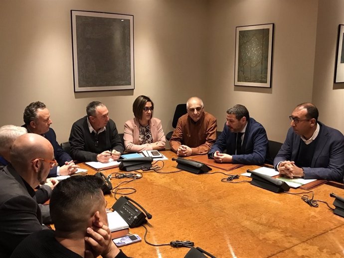 Reunión de Compromís con Coalición por Melilla y Cab