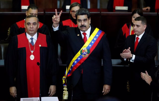 Maduro inicia un segundo mandato como presidente de Venezuela 