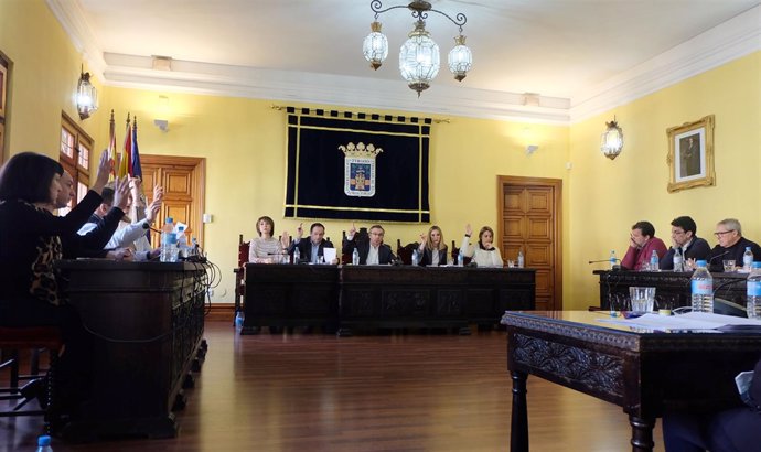 Pleno del Ayuntamiento de Tarazona.