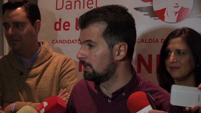 Luis Tudanca en Burgos, 10-1-19