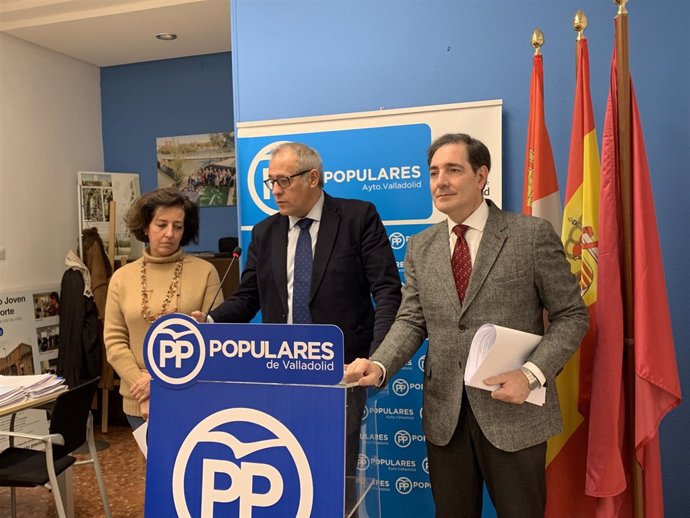El PP del Ayuntamiento de Valladolid presenta las enmiendas al Presupuesto. 11-1