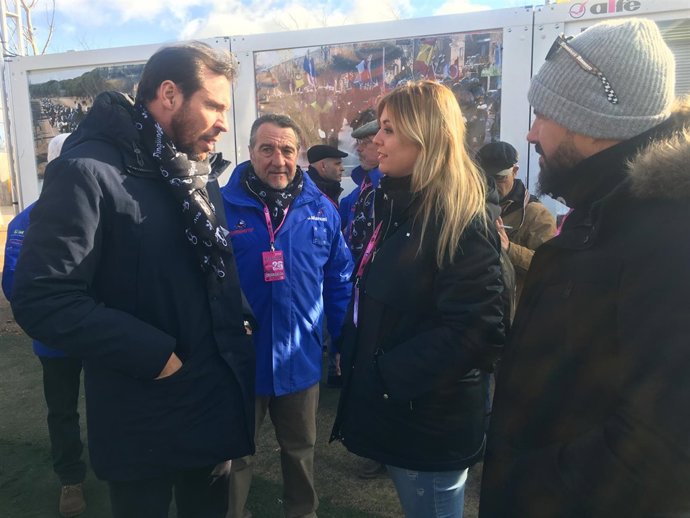Valladolid.- Puente, Navas y Aída Blanes