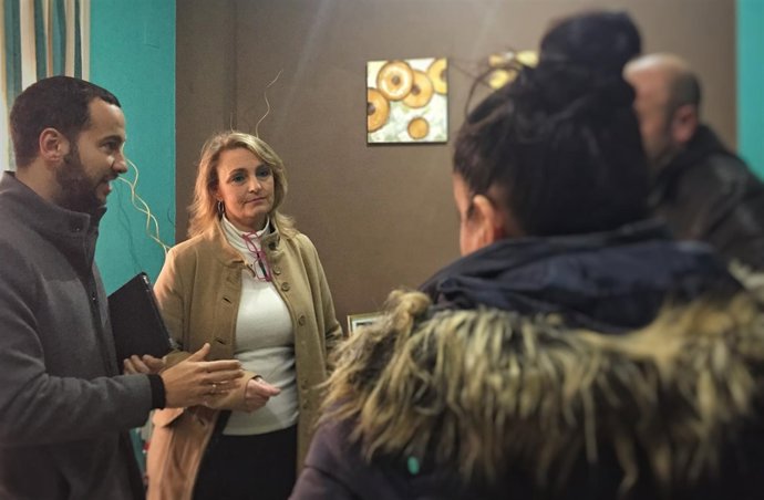 Rojas con los afectados