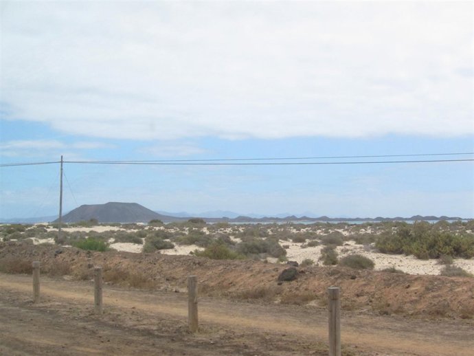 Isla de Lobos vista desde Fuerteventura