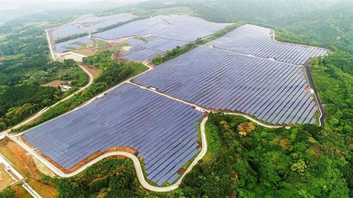 Planta fotovoltaica construida por ACS