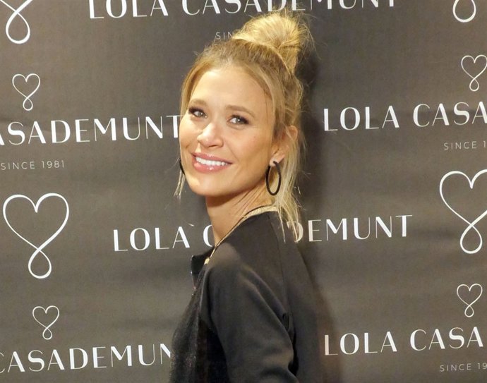 Carla Pereyra en la recta final de su embarazo