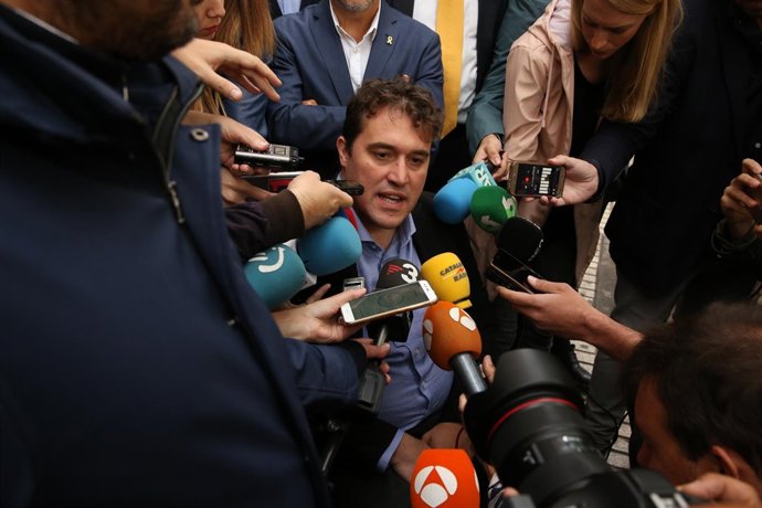 El presidente del PDeCAT, David Bonvehí.