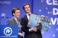 Almeida agradece a Casado su confianza y dice que "quedan 135 días para que Madrid vuelva a ser de todos los madrileños"