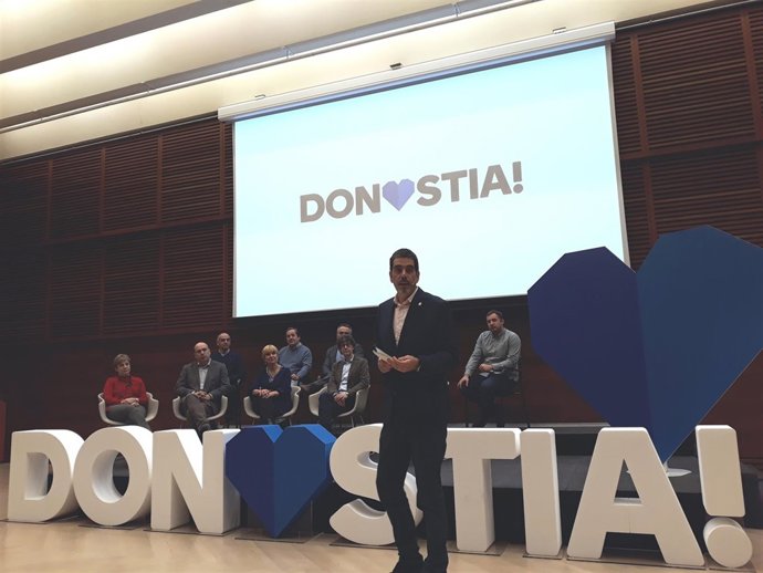 Presentación de la candidatura de Eneko Goia.